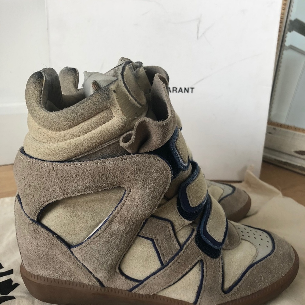 Isabel Marant Tony's Sneaker Marine Size 37 - Picture 6 of 8